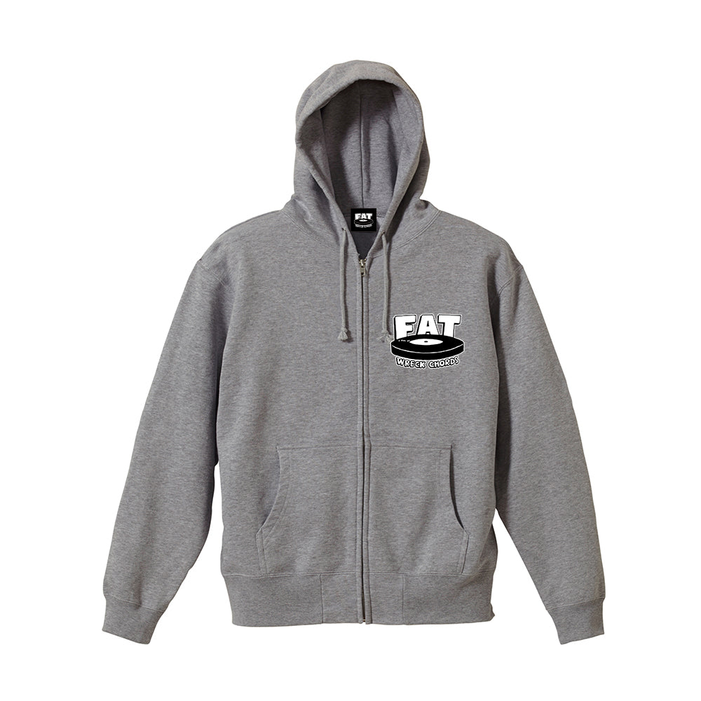 Guts Logo Zip Hoodie (Gray)