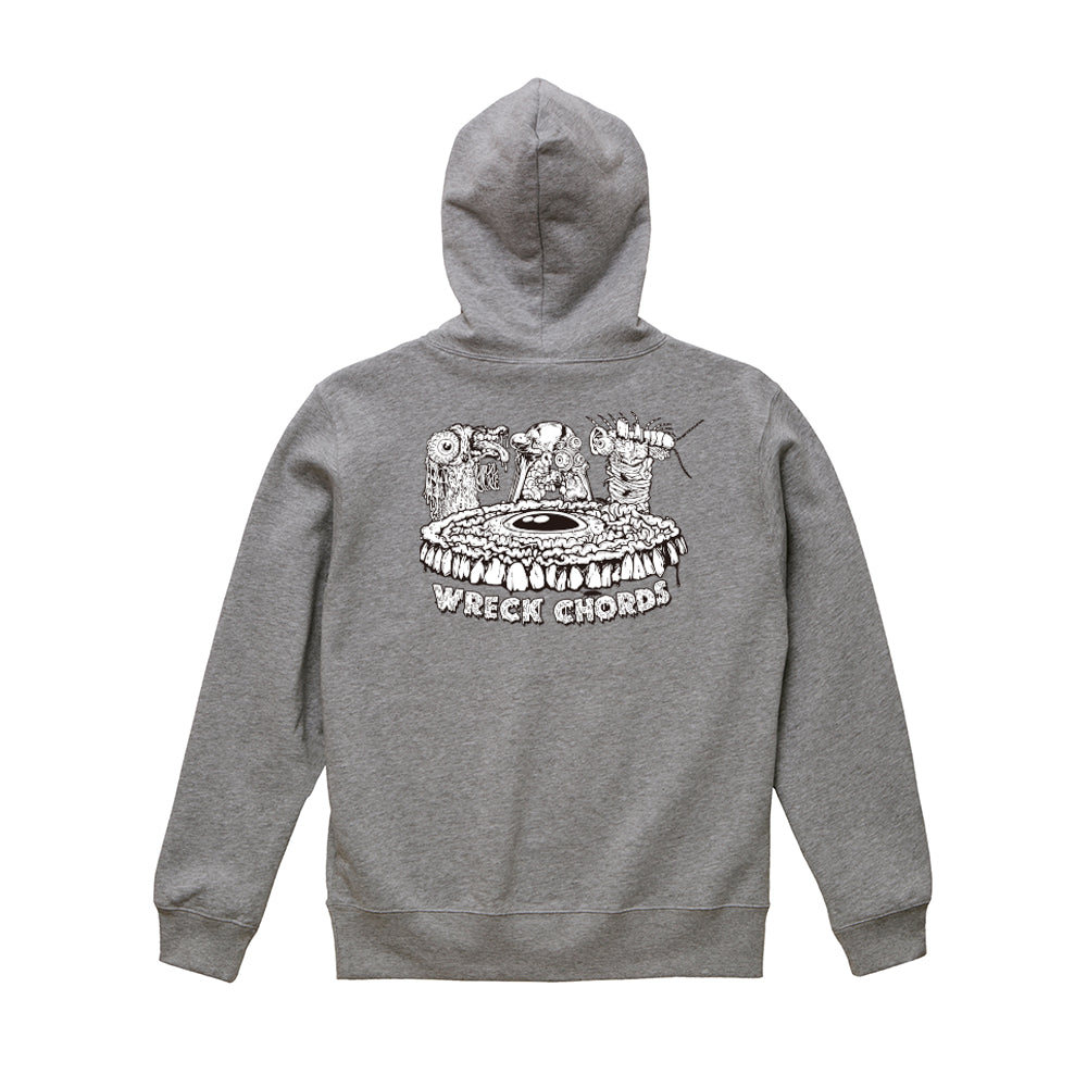 Guts Logo Zip Hoodie (Gray)
