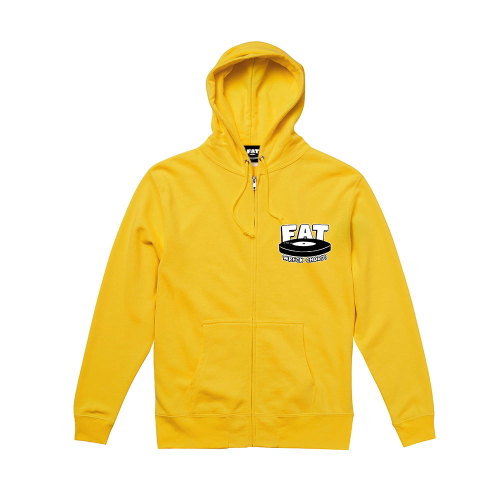 Guts Logo Zip Hoodie (Yellow)