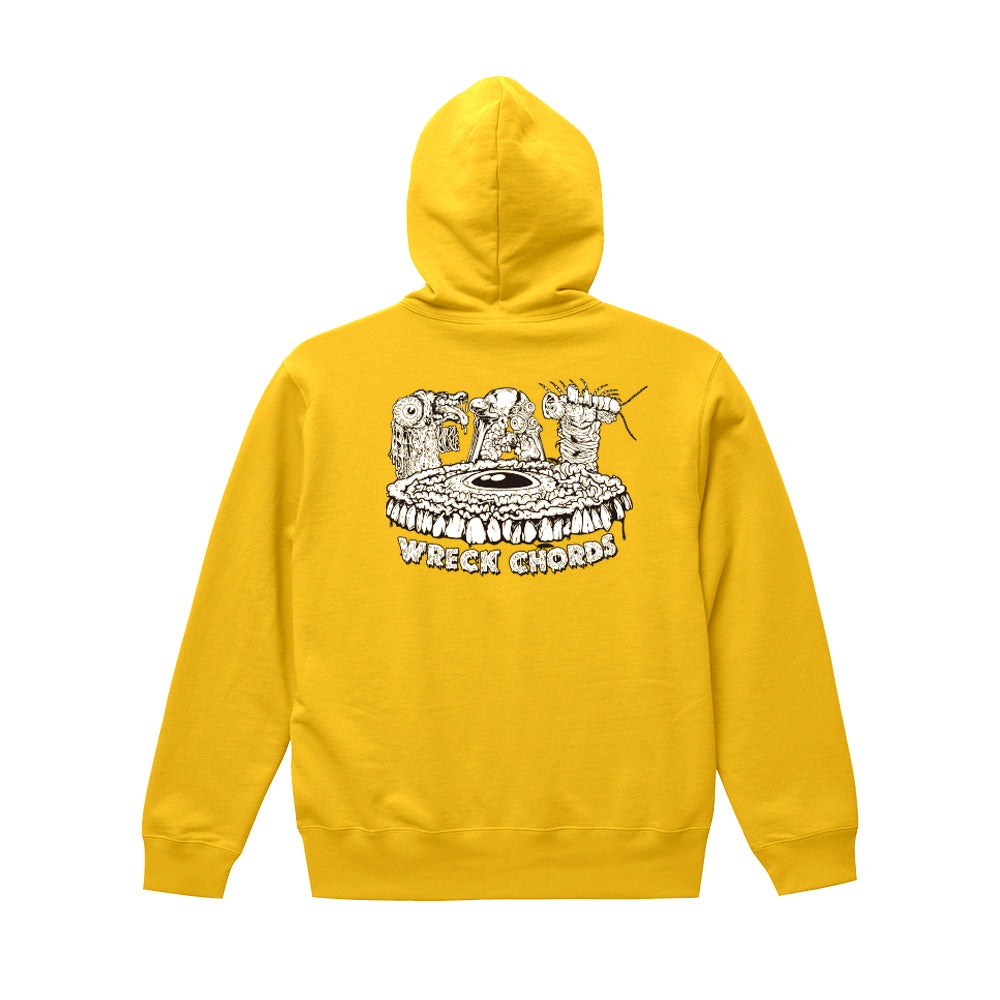 Guts Logo Zip Hoodie (Yellow)