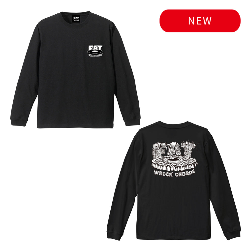 FAT WRECK CHORDS_Fat Guts Logo Longsleeve (Black)