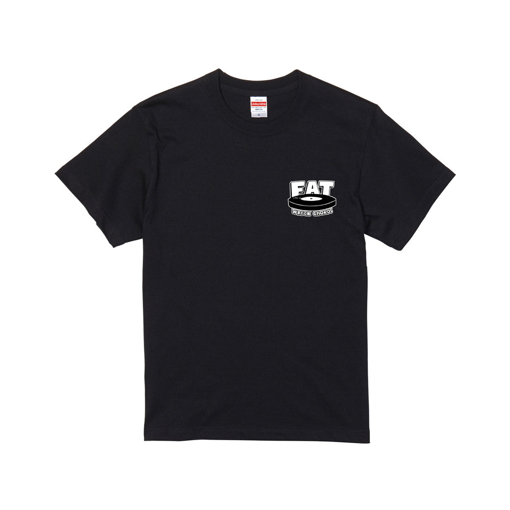 FAT WRECK CHORDS_Fat Katakana Logo T-Shirt (Black)