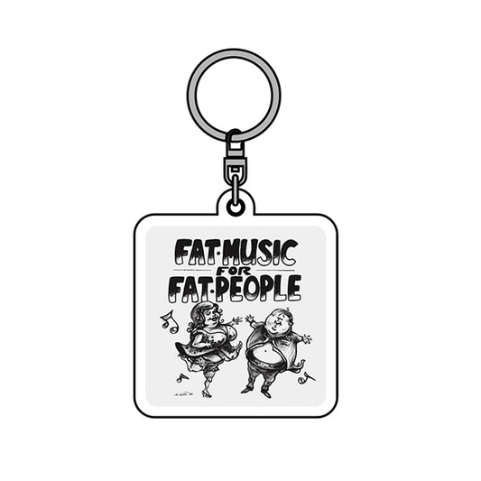 FAT WRECK CHORDS_Fat Music For Fat People Keychain