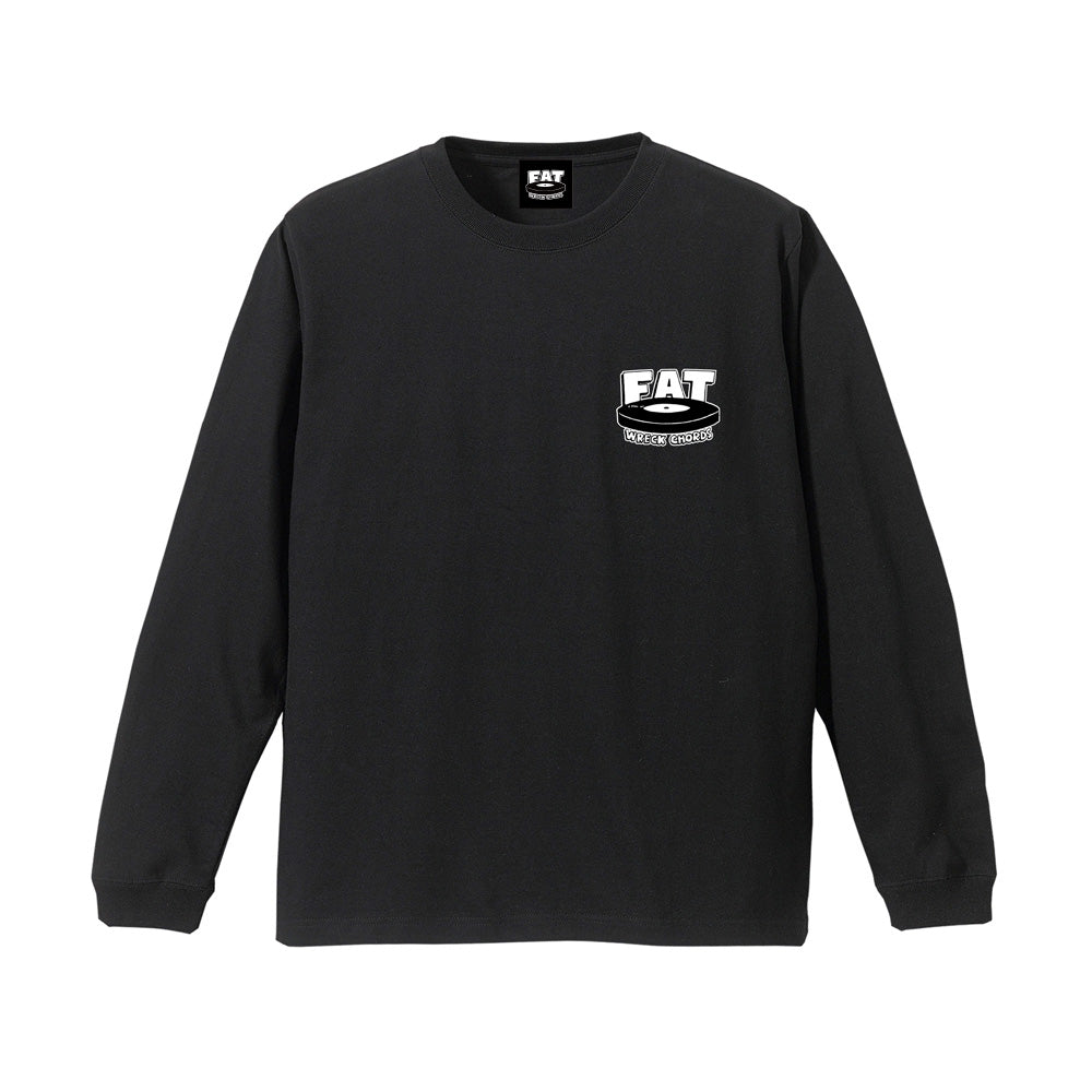 FAT WRECK CHORDS_Fat Logo Longsleeve (Black)