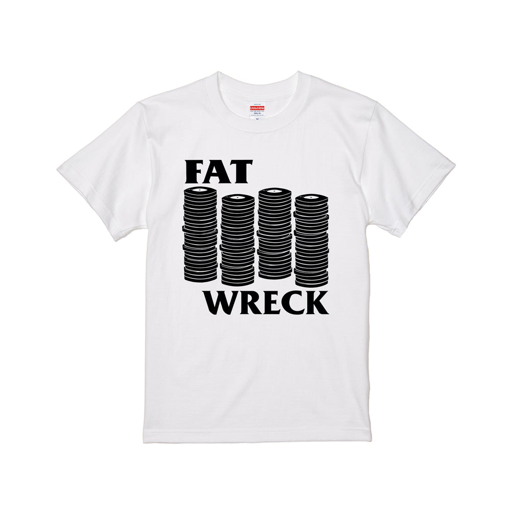 FAT WRECK CHORDS_Fat Flag T-Shirt (White)