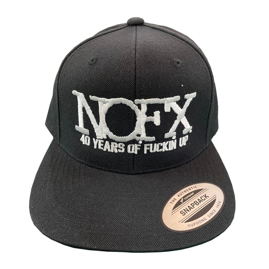 NOFX_40 Years Snapback