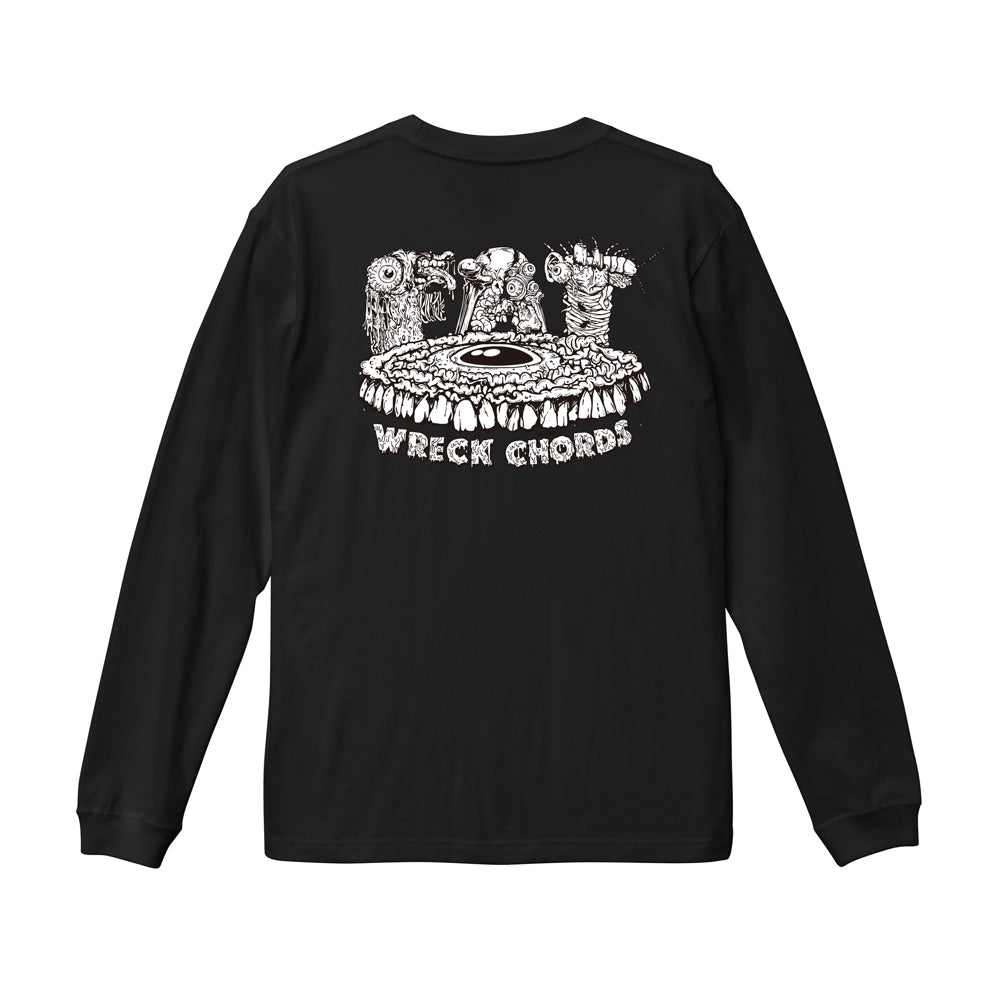 FAT WRECK CHORDS_Fat Guts Logo Longsleeve (Black)