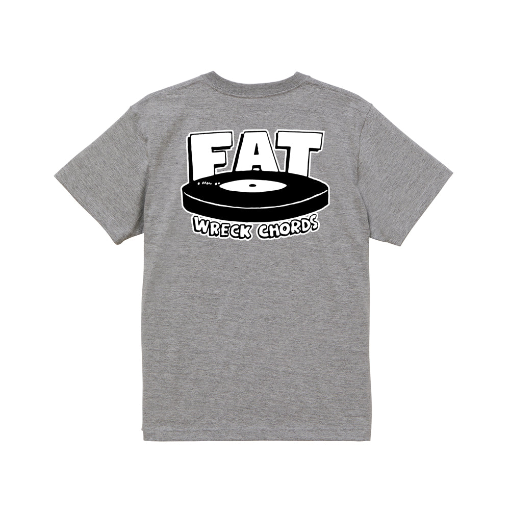 FAT WRECK CHORDS_Fat Logo T-Shirt (Gray)