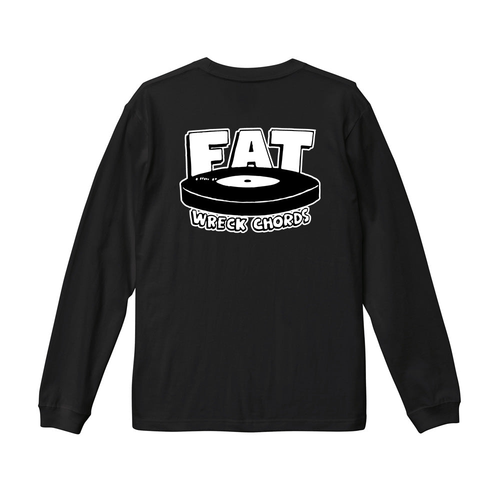 FAT WRECK CHORDS_Fat Logo Longsleeve (Black)