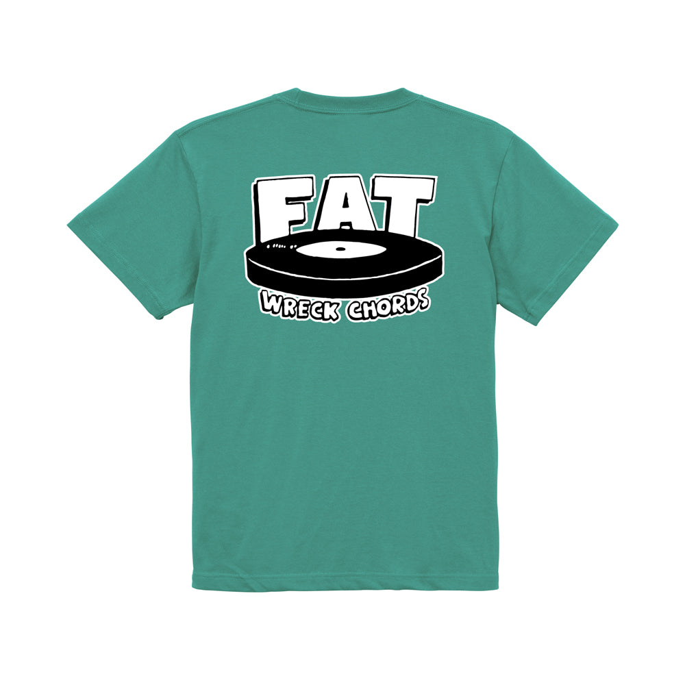 FAT WRECK CHORDS_Fat Logo T-Shirt (Hazy Green)