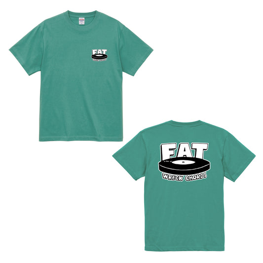 FAT WRECK CHORDS_Fat Logo T-Shirt (Hazy Green)