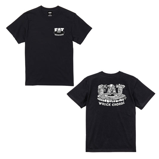 FAT WRECK CHORDS_Fat Guts Logo T-Shirt (Black)