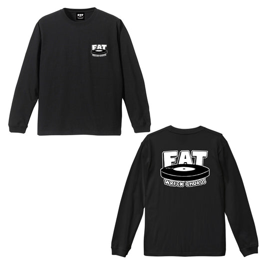 FAT WRECK CHORDS_Fat Logo Longsleeve (Black)