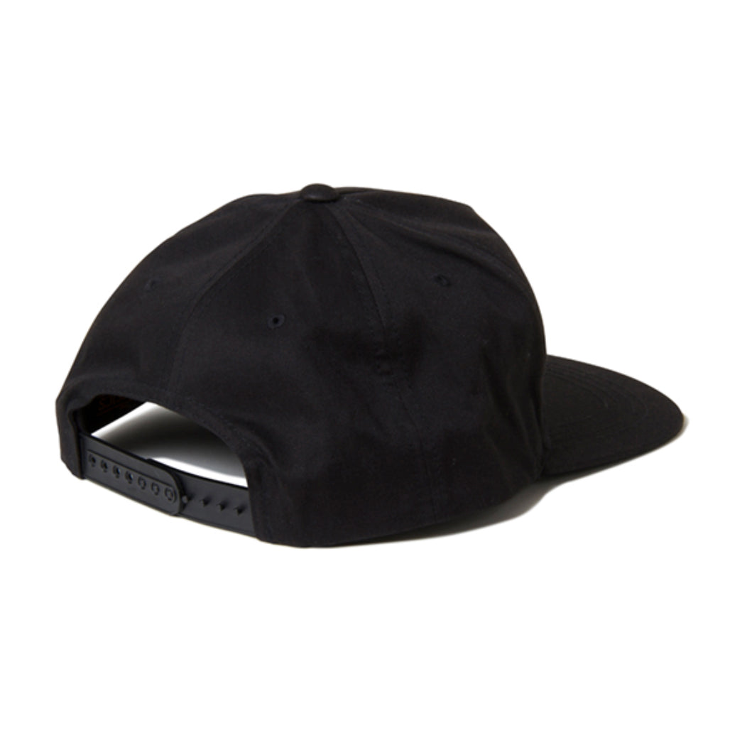 Logo 5-Panel Snapback (Black)