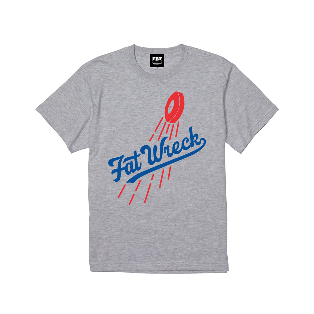 FAT WRECK CHORDS_Fat LA T-Shirt (Gray)