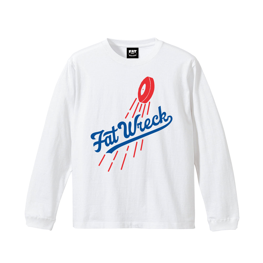 FAT WRECK CHORDS_Fat LA Longsleeve (White)