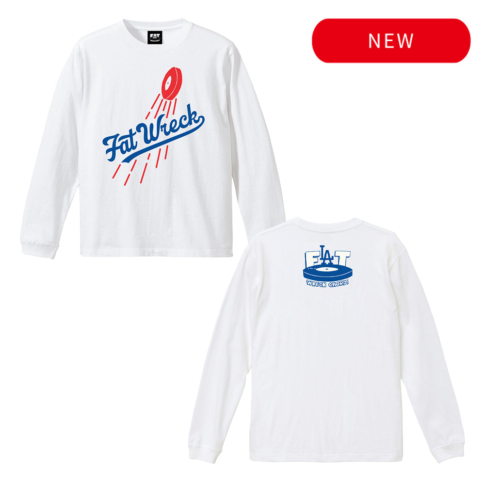 FAT WRECK CHORDS_Fat LA Longsleeve (White)