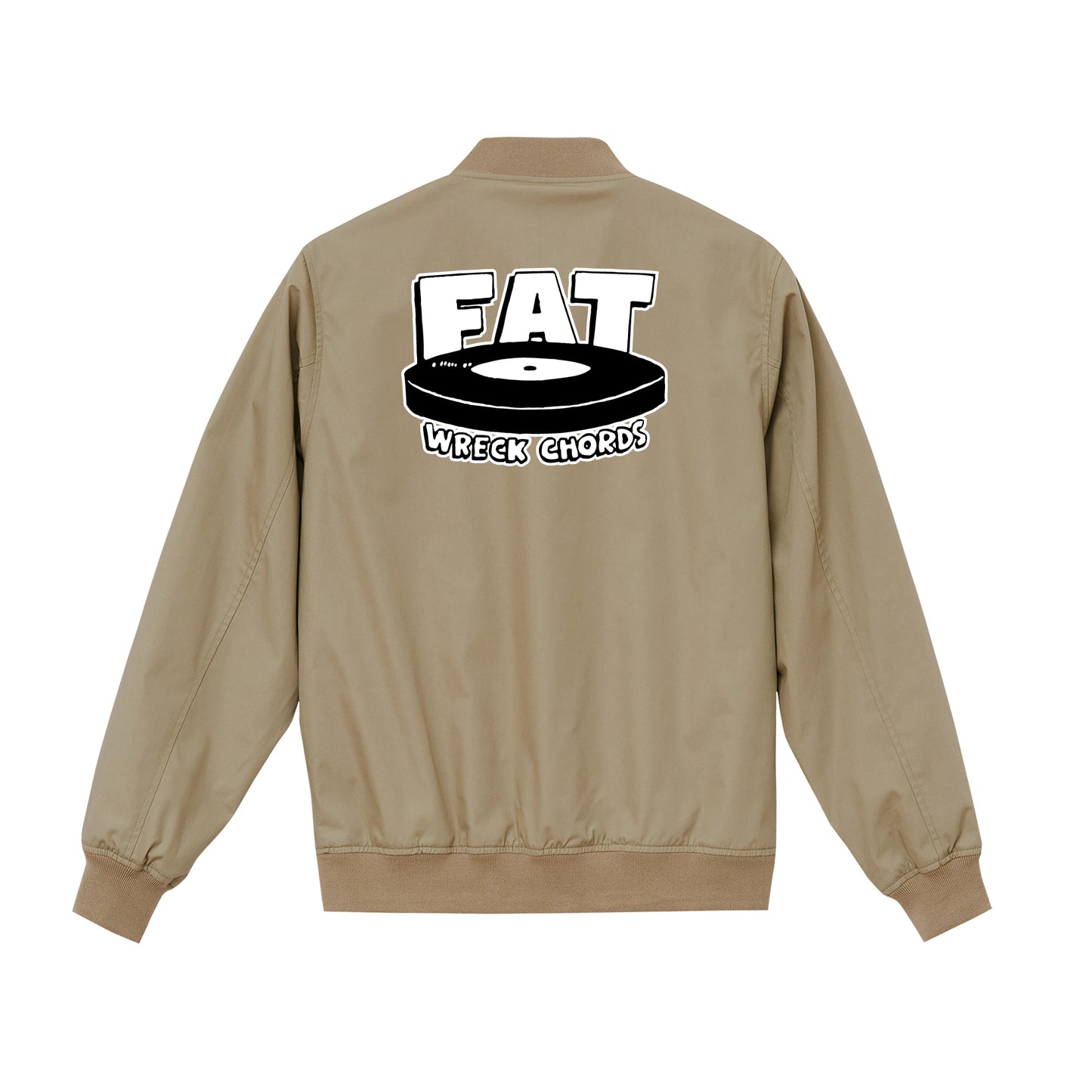 Logo Stadium Jacket (Beige)