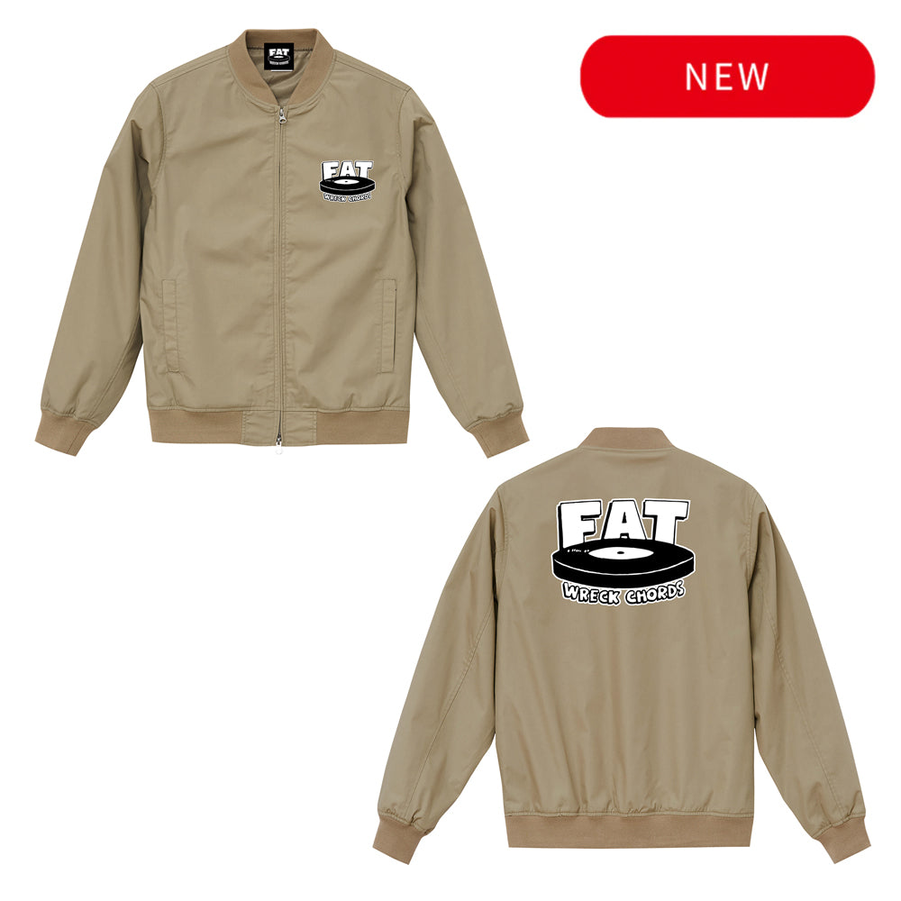 Logo Stadium Jacket (Beige)