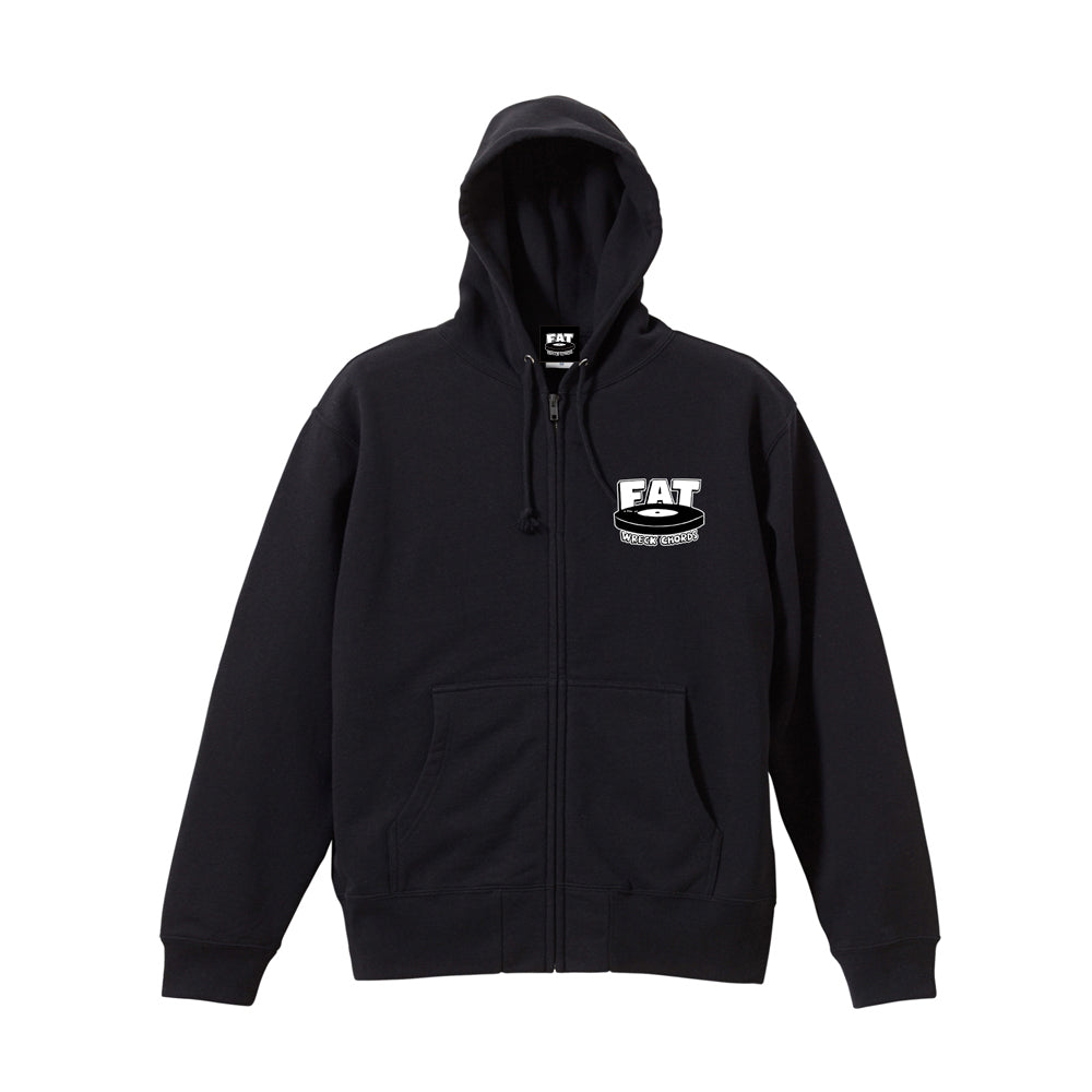 Guts Logo Zip Hoodie (Black)