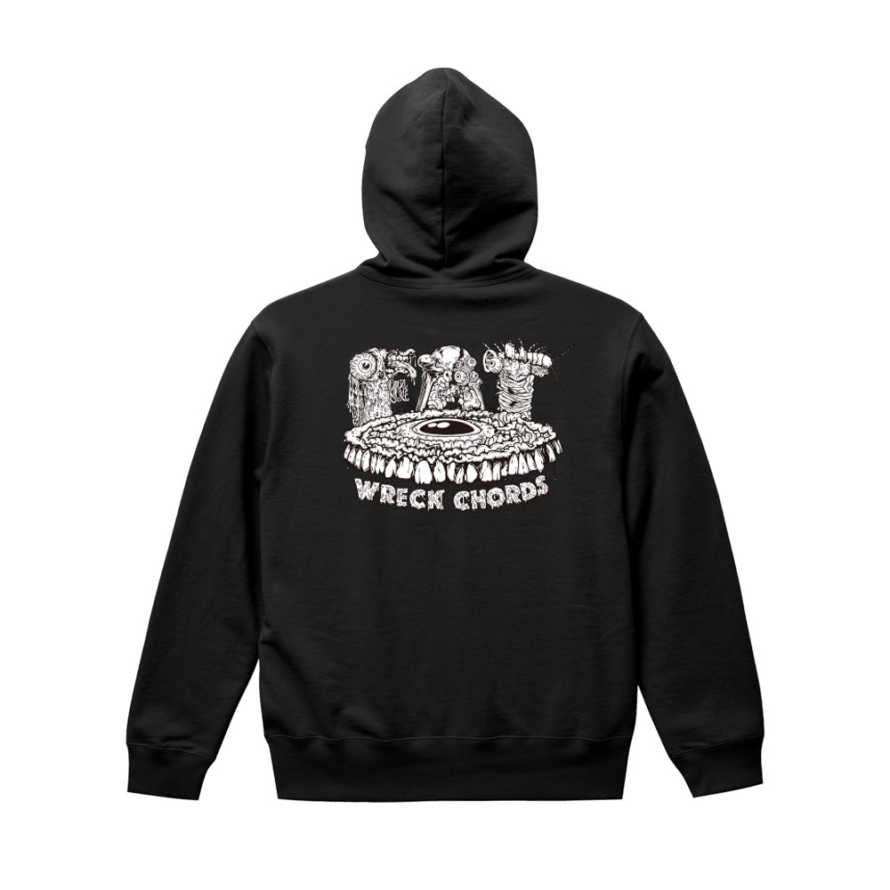 FAT WRECK CHORDS_Fat Guts Logo Zip Hoodie (Black)