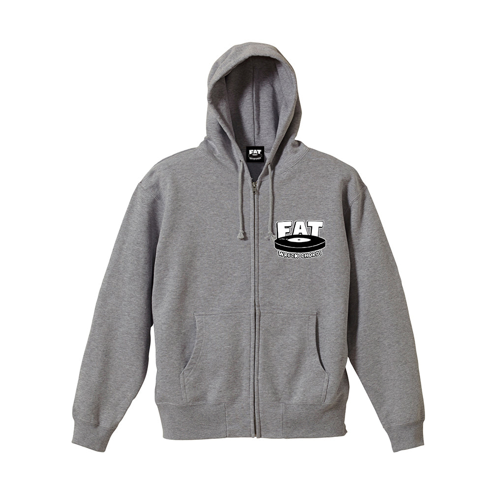 Guts Logo Zip Hoodie (Gray)